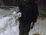 Tio in snow